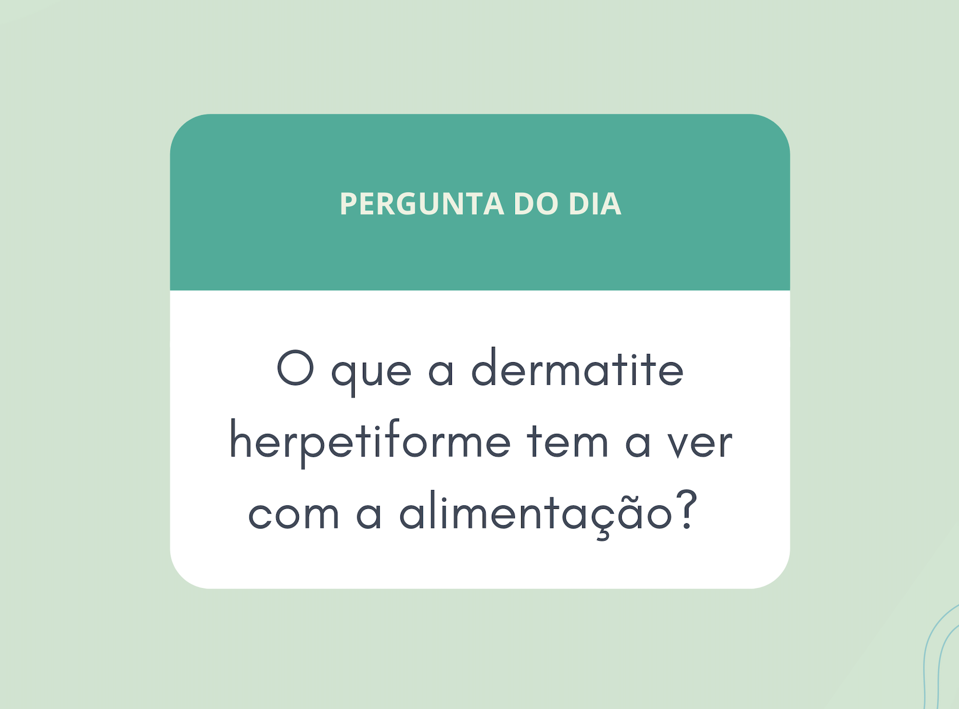 O que a Dermatite herpetiforme tem a ver com a alimentação?