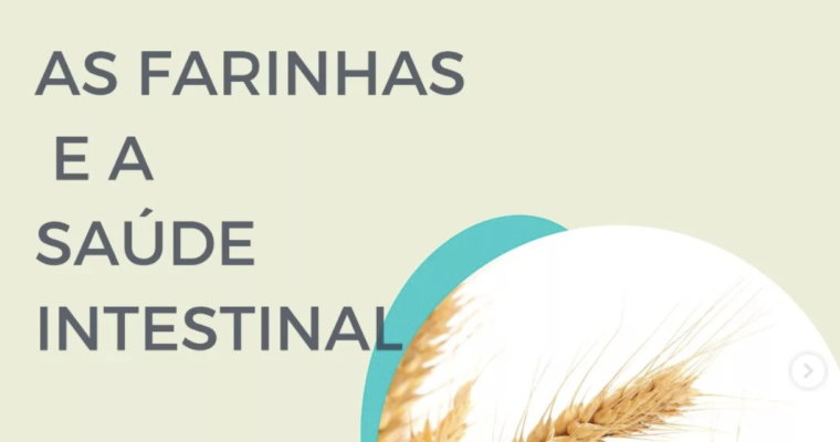 As farinhas e a saúde intestinal